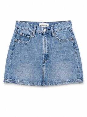 Aritzia denim forum denim mini skirt 24 100% Cotton The 90's Ricci skirt preppy